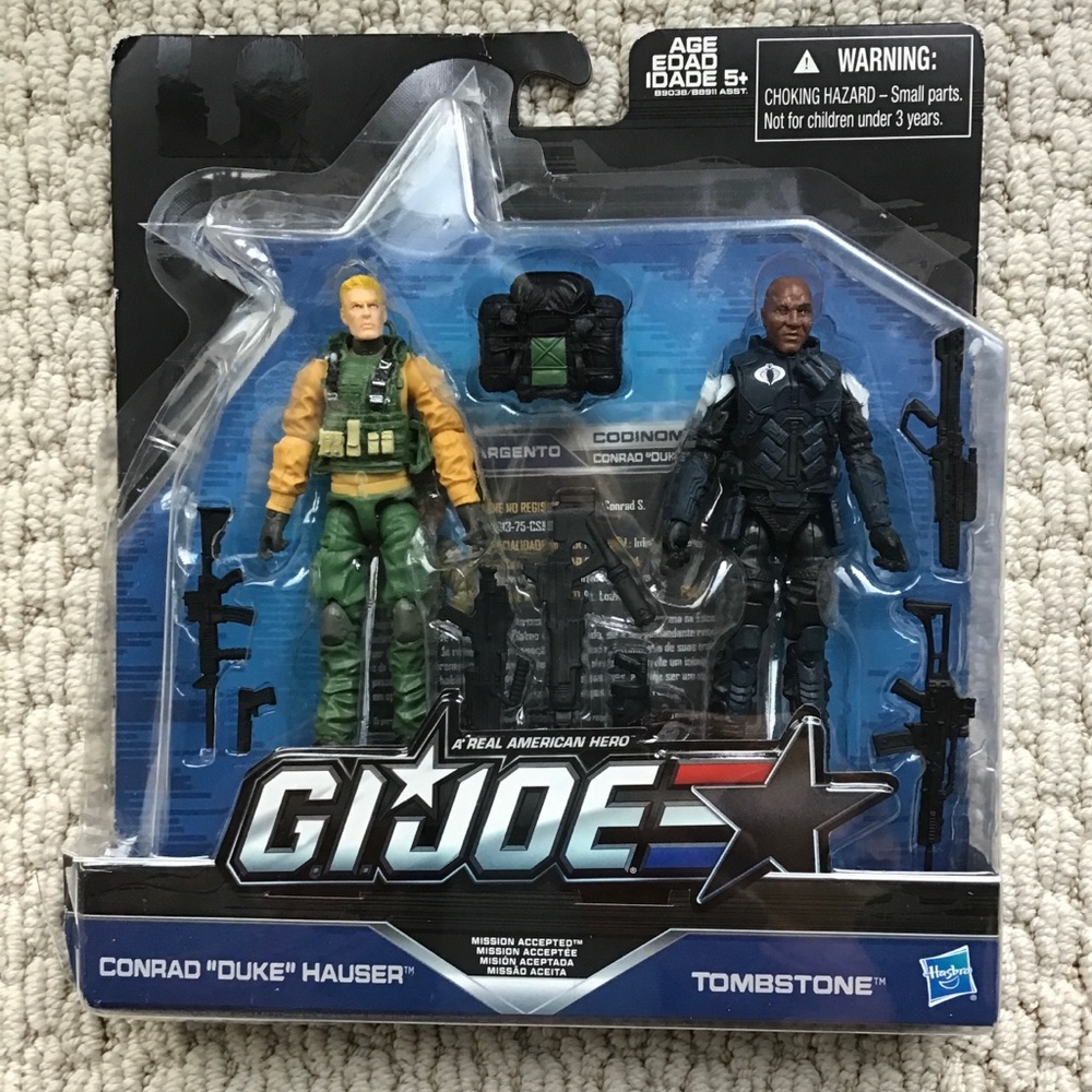 G.I. Joe ~ Conrad “Duke” Hauser & Tombstone Action Figures